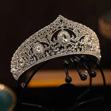 Load image into Gallery viewer, Luxury Crystal Bridal Tiaras
