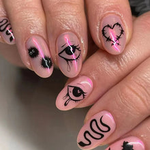 Load image into Gallery viewer, 24Pcs Horror Comic Tomie Press on Nails
