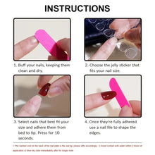 Load image into Gallery viewer, 24pcs Glitter Pink Sequins  Halloween  Press on Nails
