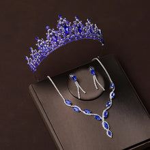 Load image into Gallery viewer, Luxury  Rhinestone Tiaras Crown
