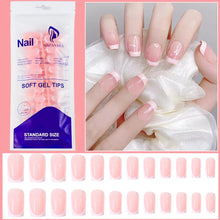 Load image into Gallery viewer, 120Pcs French Nude Pink Almond Press-On Nails
