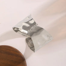 Load image into Gallery viewer, Hollow Out Wide Cuff Bracelet Leaves Shape
