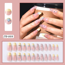 Load image into Gallery viewer, 24Pcs Medium Long Acrylic  Press On Nail
