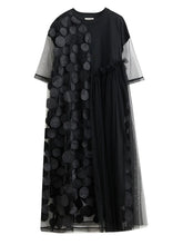 Load image into Gallery viewer, Spliced Polka Dot Vintage Dresses
