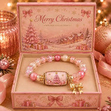 Load image into Gallery viewer, 2026 Limited Edition Christmas Magic Collection Bracelet for Women Girls, Stretch Beaded Bracelets Stocking Charms, Jewelry Gift

