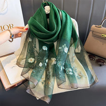 Load image into Gallery viewer, Luxury Silk Shawl Scarf
