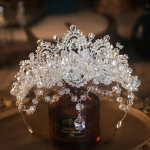 Load image into Gallery viewer, Luxury Crystal Bridal Tiaras
