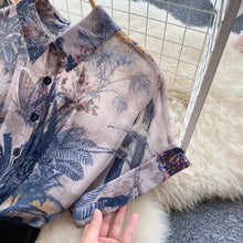 Load image into Gallery viewer, French Retro Shirt Dress

