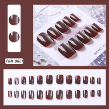 Load image into Gallery viewer, 24Pcs Medium Long Acrylic  Press On Nail
