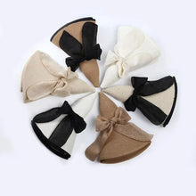 Load image into Gallery viewer, Bow Beach  Oversize Straw Hat
