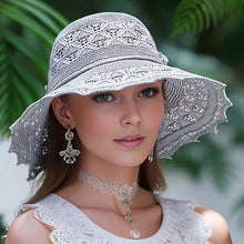 Load image into Gallery viewer, Korean version new straw hat
