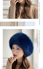 Load image into Gallery viewer, Women&#39;s Imitation Fur Fox Pullover Hat
