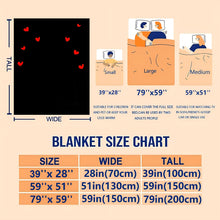 Load image into Gallery viewer, Heart Print Blanket

