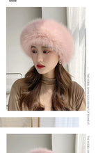 Load image into Gallery viewer, Women&#39;s Imitation Fur Fox Pullover Hat
