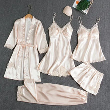 Load image into Gallery viewer, 5-piece Set of Women&#39;s Sleepwear
