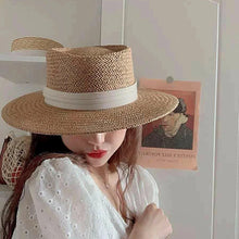 Load image into Gallery viewer, Women  Panama Straw Hats
