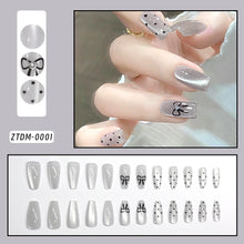 Load image into Gallery viewer, 24Pcs Medium Long Acrylic  Press On Nail
