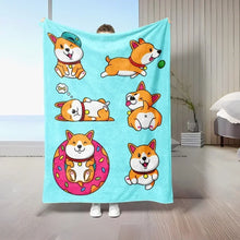 Load image into Gallery viewer, Heart Print Blanket
