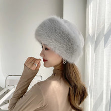 Load image into Gallery viewer, Women&#39;s Imitation Fur Fox Pullover Hat
