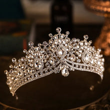 Load image into Gallery viewer, Luxury Crystal Bridal Tiaras
