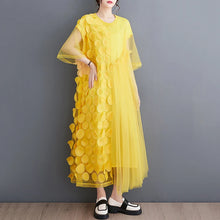 Load image into Gallery viewer, Spliced Polka Dot Vintage Dresses
