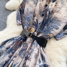 Load image into Gallery viewer, French Retro Shirt Dress
