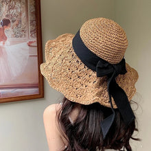 Load image into Gallery viewer, Women Straw Hat Big Brim
