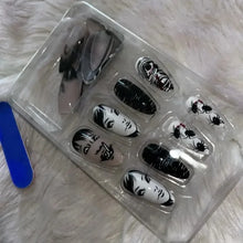 Load image into Gallery viewer, 24Pcs Horror Comic Tomie Press on Nails
