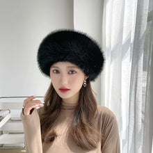 Load image into Gallery viewer, Women&#39;s Imitation Fur Fox Pullover Hat
