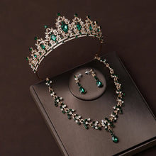 Load image into Gallery viewer, Luxury  Rhinestone Tiaras Crown
