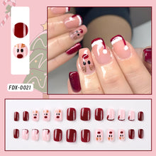 Load image into Gallery viewer, 24Pcs Medium Long Acrylic  Press On Nail

