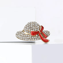 Load image into Gallery viewer, Luxury Rhinestone Sun Hat Brooches
