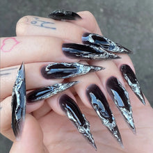 Load image into Gallery viewer, 24Pcs Horror Comic Tomie Press on Nails
