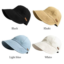 Load image into Gallery viewer, Foldable Wide Brim Sun Hat
