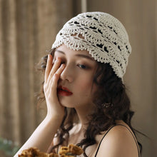 Load image into Gallery viewer, Knitted Hat Hollowed Out Knitted Hat
