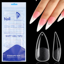 Load image into Gallery viewer, 120Pcs French Nude Pink Almond Press-On Nails
