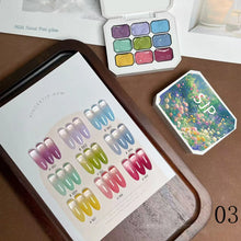 Load image into Gallery viewer, 9-grid color painting glue

