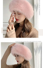 Load image into Gallery viewer, Women&#39;s Imitation Fur Fox Pullover Hat
