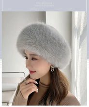 Load image into Gallery viewer, Women&#39;s Imitation Fur Fox Pullover Hat
