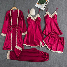 Load image into Gallery viewer, 5-piece Set of Women&#39;s Sleepwear

