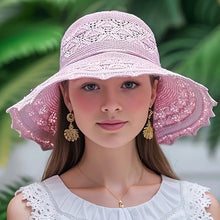 Load image into Gallery viewer, Korean version new straw hat

