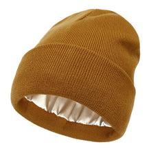 Load image into Gallery viewer, Silk Satin Lined Beanies  Hats
