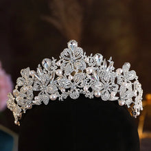 Load image into Gallery viewer, Luxury Crystal Bridal Tiaras
