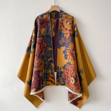 Load image into Gallery viewer, Cashmere Warm Shawl Ethnic Style Cloak  Scarves
