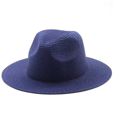 Load image into Gallery viewer, Natural Panama Straw Hat
