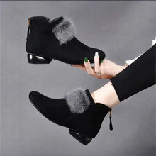 Load image into Gallery viewer, Plush Warm Women&#39;s Boots Low Heel

