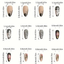 Load image into Gallery viewer, 24Pcs Horror Comic Tomie Press on Nails
