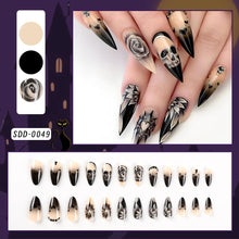 Load image into Gallery viewer, 24Pcs Medium Long Acrylic  Press On Nail
