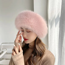 Load image into Gallery viewer, Women&#39;s Imitation Fur Fox Pullover Hat
