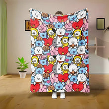 Load image into Gallery viewer, Heart Print Blanket
